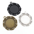 25mm 7g Zinc Alloy Charm Pendant No.009294 for DIY Necklace Bracelet Jewelry Making view 1