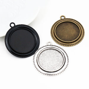 25mm 7g Zinc Alloy Charm Pendant No.825468 for DIY Necklace Bracelet Jewelry Making