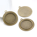 25mm 7g Zinc Alloy Charm Pendant No.825468 for DIY Necklace Bracelet Jewelry Making view 3
