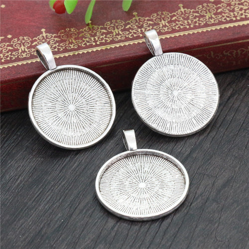 25mm 4g Zinc Alloy Charm Pendant for DIY Necklace Bracelet Jewelry Making