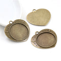 25mm 6g Zinc Alloy Charm Pendant No.645180 for DIY Necklace Bracelet Jewelry Making view 3