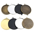 30mm 4g Gold Zinc Alloy Charm Pendant for DIY Necklace Bracelet Jewelry Making view 5