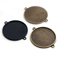 30mm 4g Gold Zinc Alloy Charm Pendant for DIY Necklace Bracelet Jewelry Making view 2