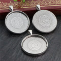 30mm 8g Zinc Alloy Charm Pendant No.167237 for DIY Necklace Bracelet Jewelry Making view 4