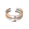 Simple Geometric Heart Bow Ring For Women view 5