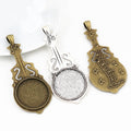 25mm 10g Zinc Alloy Charm Pendant for DIY Necklace Bracelet Jewelry Making view 1