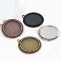 30mm 8g Zinc Alloy Charm Pendant for DIY Necklace Bracelet Jewelry Making view 1