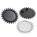 30mm 9g Leaf Brooch Alloy Pendant Tray Base Setting For DIY Jewelry Accessories view 5