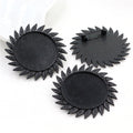 30mm 9g Leaf Brooch Alloy Pendant Tray Base Setting For DIY Jewelry Accessories view 4