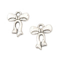 Zinc Alloy Bow Charm Pendant No.388468 for DIY Necklace Bracelet Jewelry Making view 3