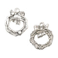 Zinc Alloy Bow Charm Pendant No.884278 for DIY Necklace Bracelet Jewelry Making view 2
