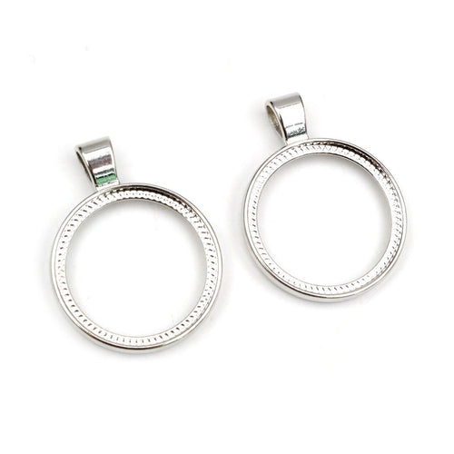 25mm 3g Gold Zinc Alloy Charm Pendant No.153543 for DIY Necklace Bracelet Jewelry Making