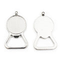 25mm 18g Gold Zinc Alloy Charm Pendant for DIY Necklace Bracelet Jewelry Making view 3