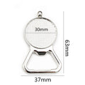 25mm 18g Gold Zinc Alloy Charm Pendant for DIY Necklace Bracelet Jewelry Making view 2