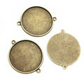 30mm 4g Zinc Alloy Charm Pendant for DIY Necklace Bracelet Jewelry Making view 3
