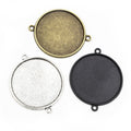 30mm 4g Zinc Alloy Charm Pendant for DIY Necklace Bracelet Jewelry Making view 1