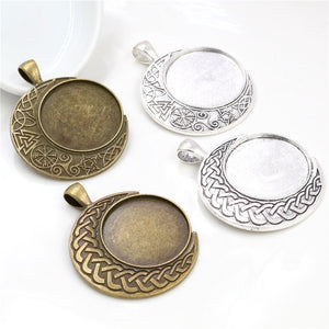 25mm 7g Gold Zinc Alloy Charm Pendant for DIY Necklace Bracelet Jewelry Making