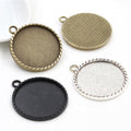 30mm 8g Zinc Alloy Charm Pendant No.308862 for DIY Necklace Bracelet Jewelry Making view 1