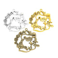 Zinc Alloy Garden Charm Pendant for DIY Necklace Bracelet Jewelry Making view 5