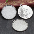 35mm 9g Zinc Alloy Charm Pendant for DIY Necklace Bracelet Jewelry Making view 2
