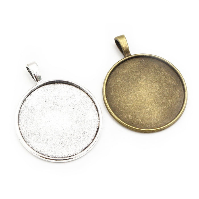 30mm 6g Zinc Alloy Charm Pendant for DIY Necklace Bracelet Jewelry Making