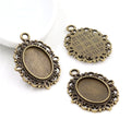 13x18mm 4g Zinc Alloy Charm Pendant for DIY Necklace Bracelet Jewelry Making view 2