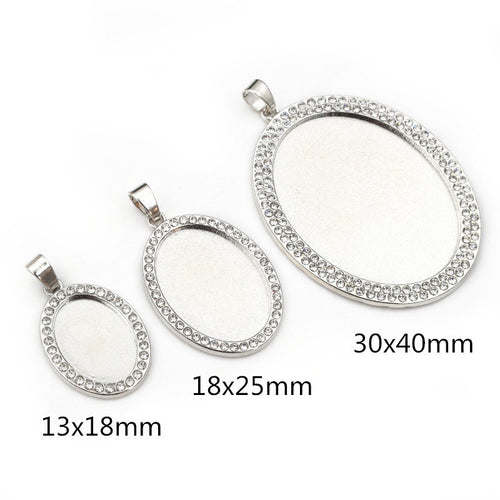 13x18mm 18x25mm 30x40mm Gold Zinc Alloy Charm Pendant for DIY Necklace Bracelet Jewelry Making
