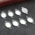 10x14mm 1.3g Gold Zinc Alloy Charm Pendant for DIY Necklace Bracelet Jewelry Making view 2