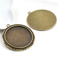 40mm 12g Zinc Alloy Charm Pendant for DIY Necklace Bracelet Jewelry Making view 4