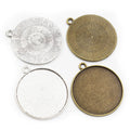 35mm 6g Zinc Alloy Charm Pendant for DIY Necklace Bracelet Jewelry Making view 5