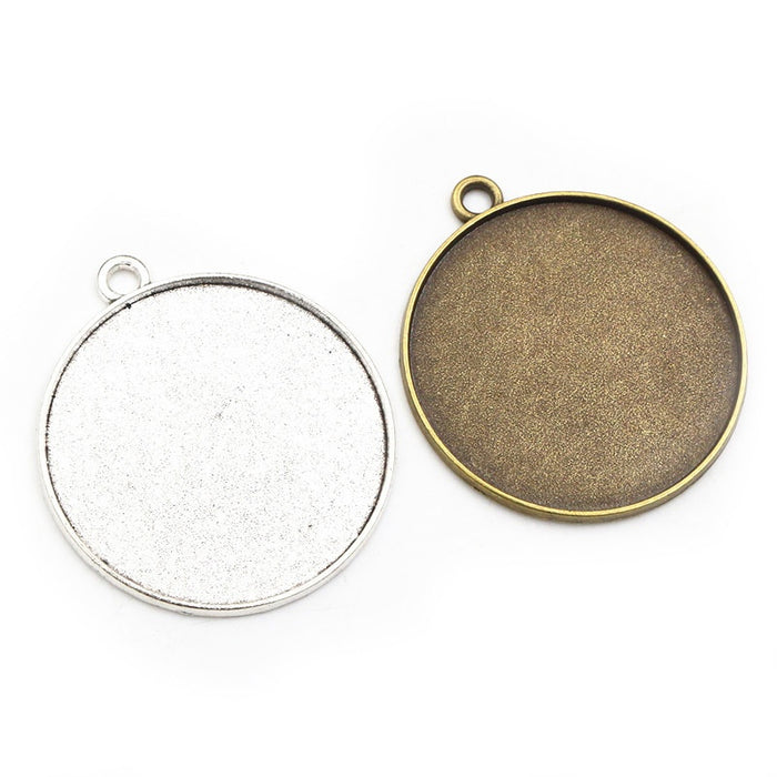 35mm 6g Zinc Alloy Charm Pendant for DIY Necklace Bracelet Jewelry Making