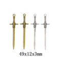 Zinc Alloy Weapon Charm Pendant for DIY Necklace Bracelet Jewelry Making view 1