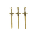 Zinc Alloy Weapon Charm Pendant for DIY Necklace Bracelet Jewelry Making view 3