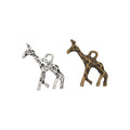 Zinc Alloy Giraffe Charm Pendant for DIY Necklace Bracelet Jewelry Making view 4