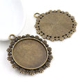 30mm 9g Zinc Alloy Charm Pendant No.321256 for DIY Necklace Bracelet Jewelry Making view 3