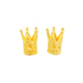 Zinc Alloy Crown Charm Pendant for DIY Necklace Bracelet Jewelry Making view 2