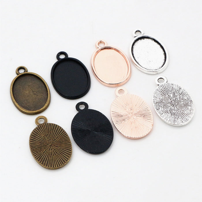 13x18mm 1.5g Zinc Alloy Charm Pendant for DIY Necklace Bracelet Jewelry Making