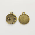 Zinc Alloy Planet Charm Pendant for DIY Necklace Bracelet Jewelry Making view 2