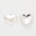 Antique Silver Zinc Alloy Heart Charm Pendant for DIY Necklace Bracelet Jewelry Making view 2