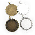 35mm 10g Zinc Alloy Charm Pendant for DIY Necklace Bracelet Jewelry Making view 5