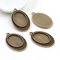 13x18mm 3g Zinc Alloy Charm Pendant for DIY Necklace Bracelet Jewelry Making view 3