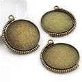30mm 8g Zinc Alloy Charm Pendant No.672948 for DIY Necklace Bracelet Jewelry Making view 2