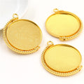 30mm 8g Zinc Alloy Charm Pendant No.672948 for DIY Necklace Bracelet Jewelry Making view 4