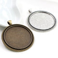 40mm 13g Gold Zinc Alloy Charm Pendant for DIY Necklace Bracelet Jewelry Making view 3