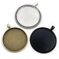 40mm 13g Gold Zinc Alloy Charm Pendant for DIY Necklace Bracelet Jewelry Making view 2