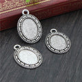 13x18mm Zinc Alloy Charm Pendant for DIY Necklace Bracelet Jewelry Making view 3
