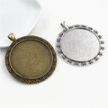 40mm 14g Zinc Alloy Charm Pendant for DIY Necklace Bracelet Jewelry Making view 5