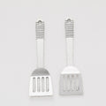 Gold Zinc Alloy Slotted Spoon Charm Pendant for DIY Necklace Bracelet Jewelry Making view 2