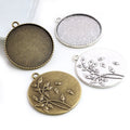 35mm 12g Gold Zinc Alloy Charm Pendant for DIY Necklace Bracelet Jewelry Making view 2