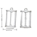 Antique Silver Zinc Alloy Saw Charm Pendant No.151769 for DIY Necklace Bracelet Jewelry Making view 1